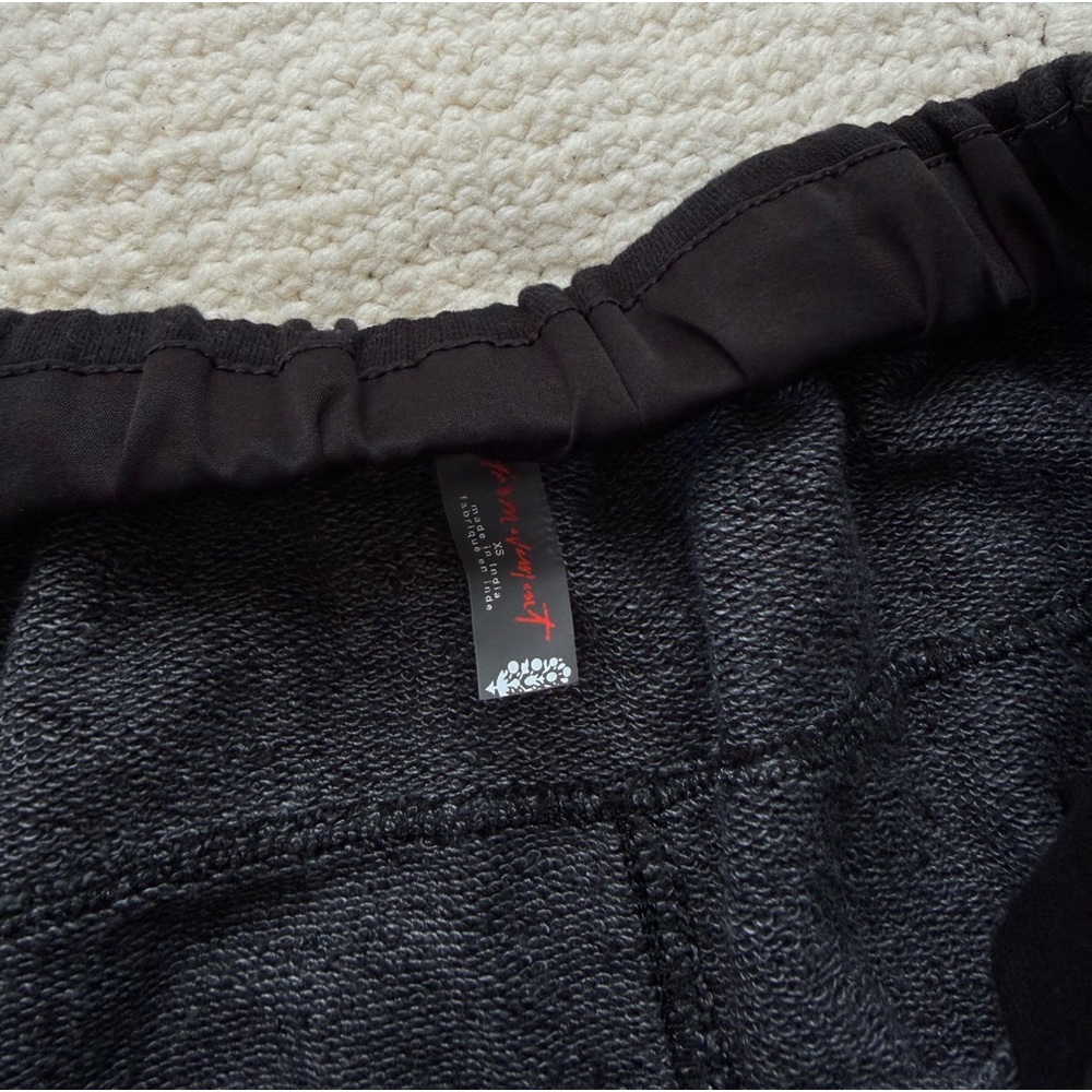 Free People Movement Ollie Cropped Wide Leg Pant Black Size XS - Picture 10 of 11